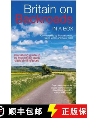 【3-4周达】Britain on Backroads: Britain's best driving tours on pocketable cards [9780995680371]