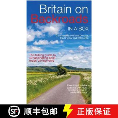 【3-4周达】Britain on Backroads: Britain's best driving tours on pocketable cards [9780995680371]