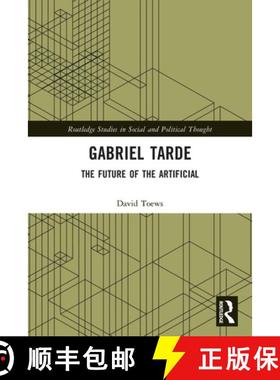 【3-4周达】Gabriel Tarde: The Future of the Artificial [9781032012797]