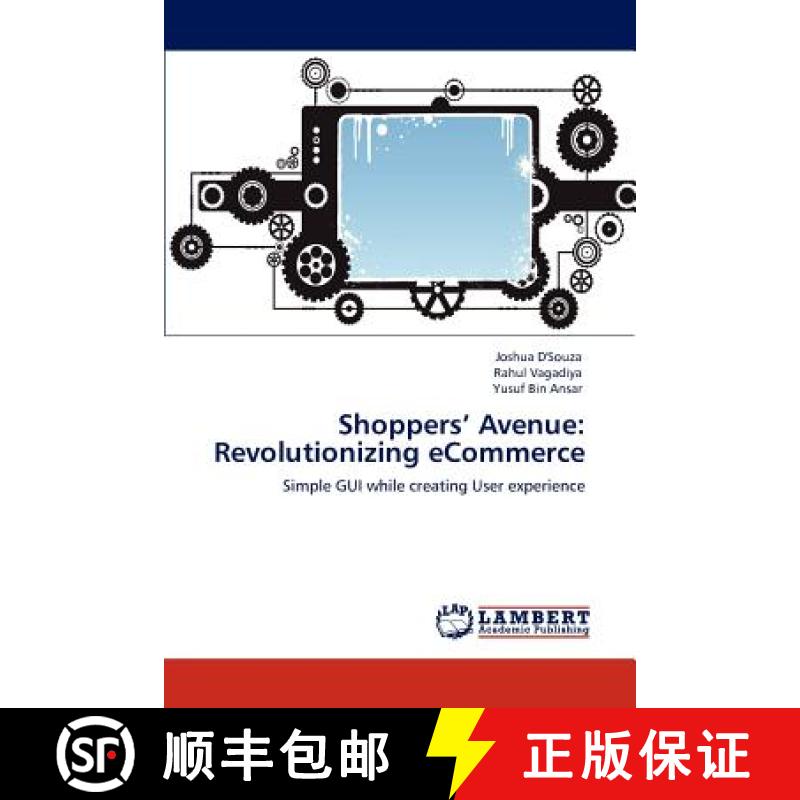 预订 Shoppers' Avenue: Revolutionizing eCommerce [9783847333302]