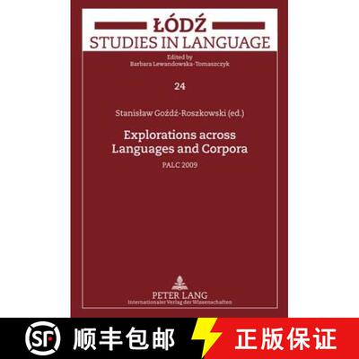 预订 精装 Explorations across Languages and Corpora : PALC 2009 [9783631616772]