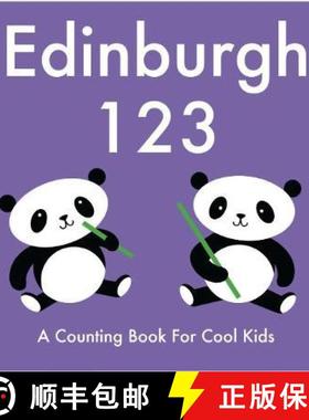 【3-4周达】Edinburgh 123: A Counting Book for Cool Kids [9780957545601]