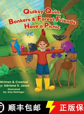 【3-4周达】Quiksy Quin, Bonkers & Forest Friends Have a Picnic [9781637650691]