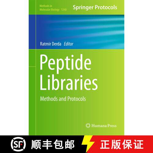 【3-4周达】精装 Peptide Libraries : Methods and Protocols [9781493920198]