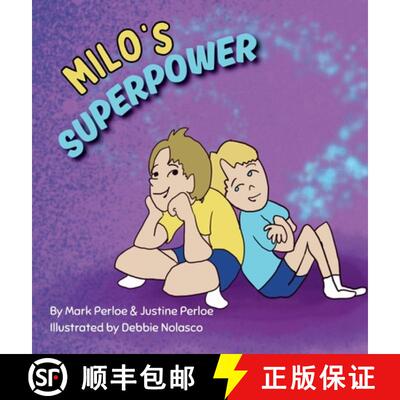 【3-4周达】精装 Milo's Superpower: Spreading Joy and Kindness, One Smile at a Time [9798218676223]