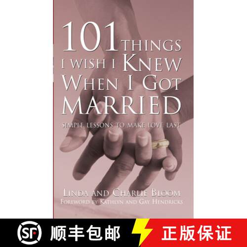 【3-4周达】101 Things I Wish I Knew When I Got Married: Simple Lessons to Make Love Last [9781577314240]