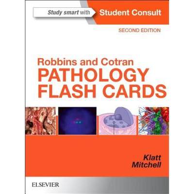 【4周达】Robbins and Cotran Pathology Flash Cards [9780323352222]