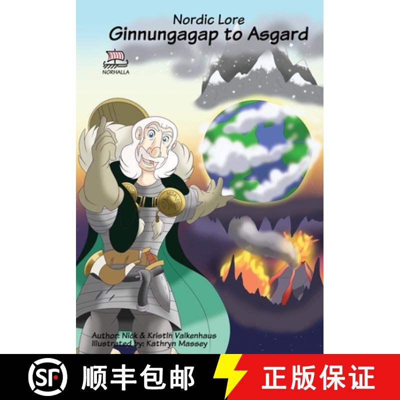 【3-4周达】Nordic Lore: Ginnungagap to Asgard: Freyja's Schoolhouse Library: Norse Mythology: Vikings... [9781941442067]