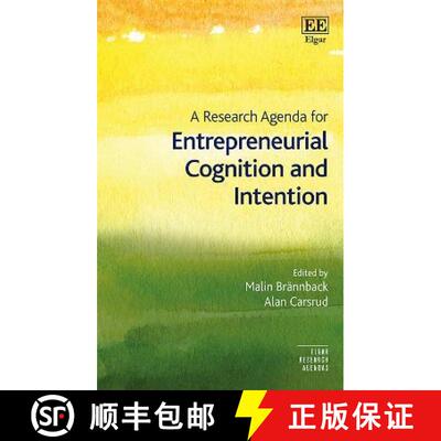 【3-4周达】A Research Agenda for Entrepreneurial Cognition and Intention [9781784716820]
