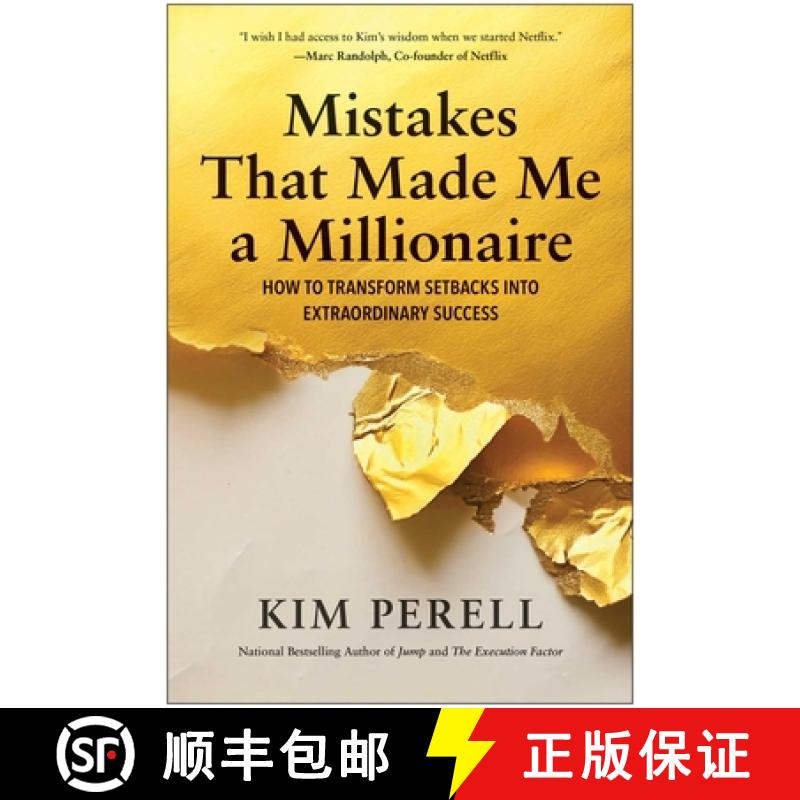 【3-4周达】Mistakes That Made Me a Millionaire: How to Transform Setbacks Into Extraordinary Success [9781637747124]