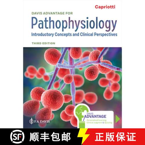 【3-4周达】精装 Davis Advantage for Pathophysiology – Introductory Concepts and Clinical Perspectives [9781719648592]