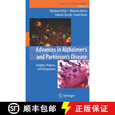 【3-4周达】Advances in Alzheimer's and Parkinson's Disease : Insights, Progress, and Perspectives (So... [9781441944238]