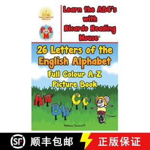 【3-4周达】Learn the ABC's with Ricardo Reading Mouse(R): 26 Letters of the English Alphabet Full Col... [9780648809302]
