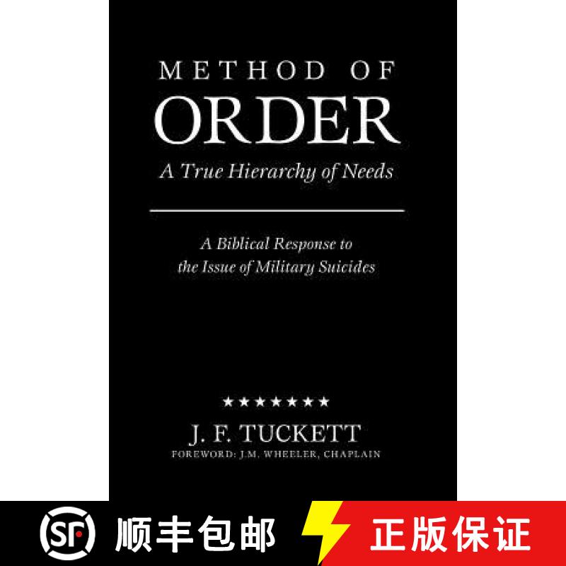 【2-3周达】Method of Order: A True Hierarchy of Needs [9781490889061]