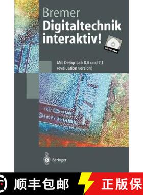 【3-4周达】Digitaltechnik interaktiv! : Mit DesignLab 8.0 und 7.1 (evaluation version) [9783540641049]