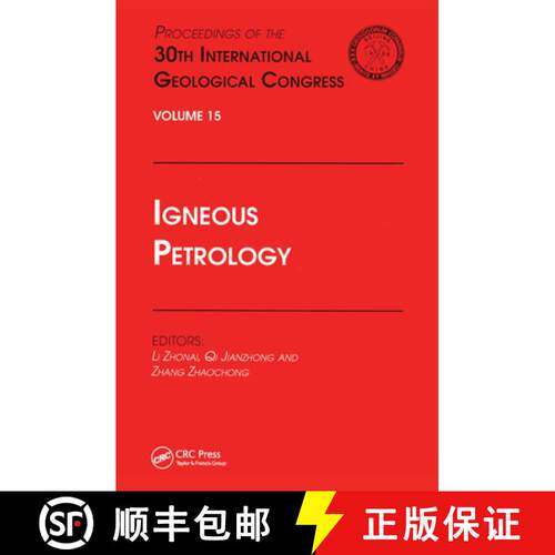 【3-4周达】Igneous Petrology: Proceedings of the 30th International Geological Congress, Volume 15 [9780367447946]