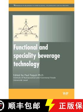 【3-4周达】Functional and Speciality Beverage Technology [9781845693428]