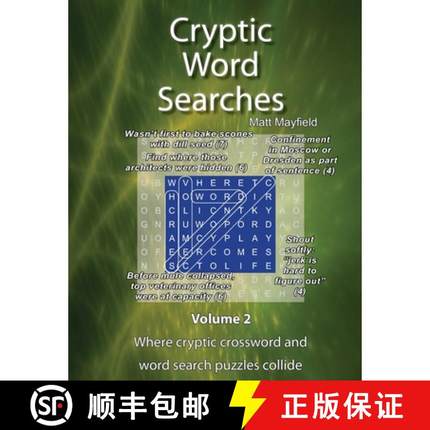 【3-4周达】Cryptic Word Searches #2 [9781928807247]