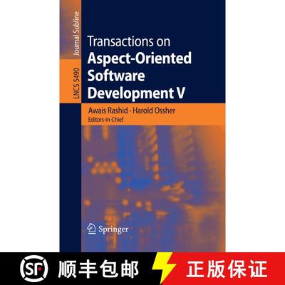 【3-4周达】Transactions on Aspect-Oriented Software Development V: Focus: Aspects, Dependencies and I... [9783642020582]