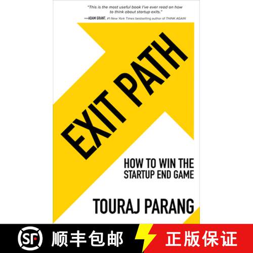 【3-4周达】精装 Exit Path: How to Win the Startup End Game [9781264703326]