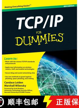 【3-4周达】Tcp/Ip For Dummies(R), 6Th Edition [Wiley计算机] [9780470450604]