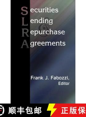 【3-4周达】Securities Lending And Repurchase Agreements [Wiley金融] [9781883249168]
