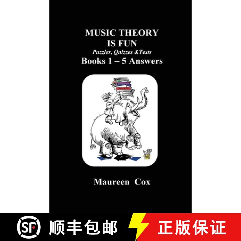 【3-4周达】MUSIC THEORY IS FUN Puzzles, Quizzes & Tests Books 1 - 5 Answers [9781987926170]