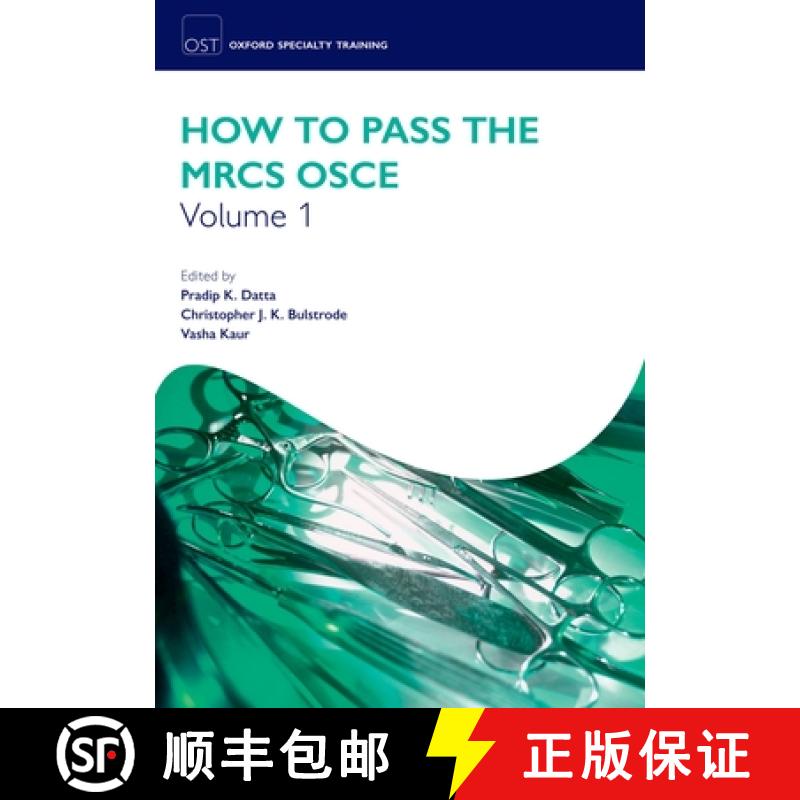 【3-4周达】How to Pass the Mrcs OSCE Volume 1 [9780199582990]