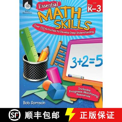 【3-4周达】Essential Math Skills: Over 250 Activities to Develop Deep Learning: Over 250 Activities t... [9781425812119]