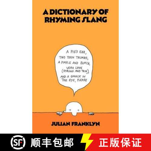 【3-4周达】A Dictionary of Rhyming Slang [9780415046022]