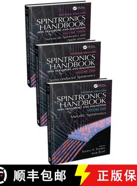 【3-4周达】Spintronics Handbook, Second Edition: Spin Transport and Magnetism: Three Volume Set [9780367777876]