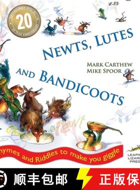 【3-4周达】Newts, Lutes and Bandicoots: Rhymes and Riddles to Make You Giggle [9780648446873]