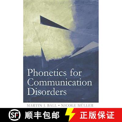 【3-4周达】Phonetics for Communication Disorders [9780805853643]