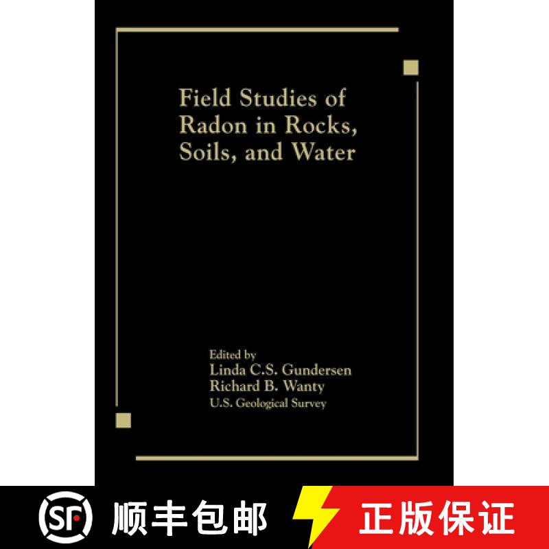 【3-4周达】Field Studies of Radon in Rocks, Soils, and Water [9780873719551]