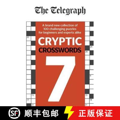 【3-4周达】Telegraph Cryptic Crosswords 7: A brand new collection of 100 challenging puzzles for begi... [9780600636663]