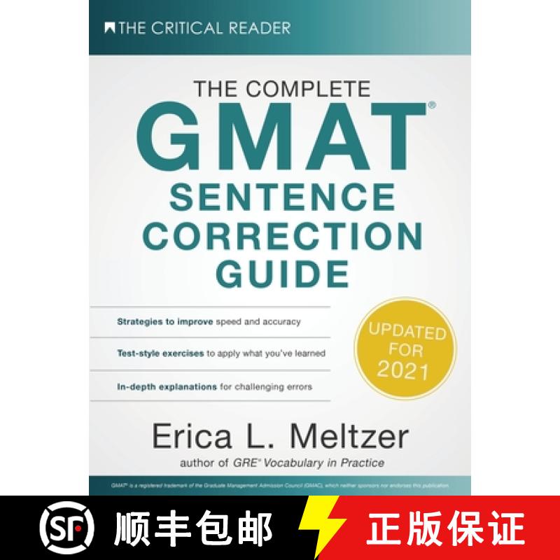 【3-4周达】The Complete GMAT Sentence Correction Guide [9780997517804]