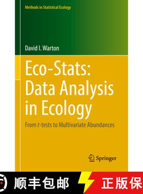 【3-4周达】Eco-Stats: Data Analysis in Ecology : From t-tests to Multivariate Abundances [9783030884451]