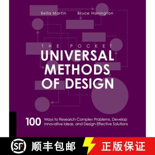 Complex The Methods Universal 现货 Design Research Problems... Pocket Ways 100 9781631593741 通用设计方法口袋书