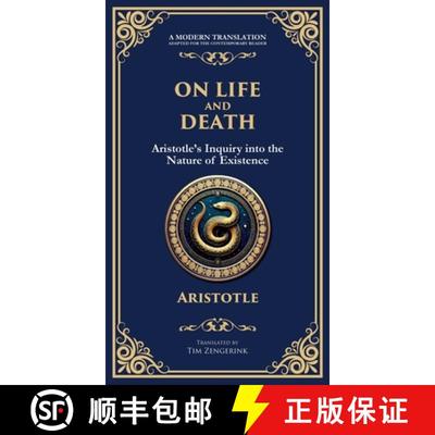 【3-4周达】On Life and Death: Aristotle's Inquiry into the Nature of Existence (Deluxe Hardbound Edit... [9781804213797]