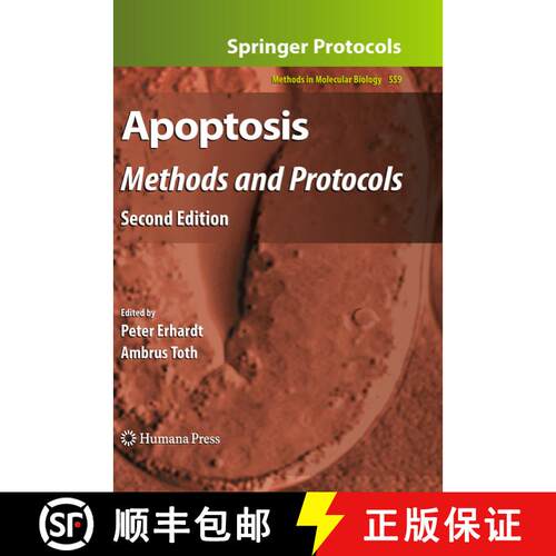 【3-4周达】Apoptosis: Methods and Protocols, Second Edition (Second Edition 2009) [9781617794896]