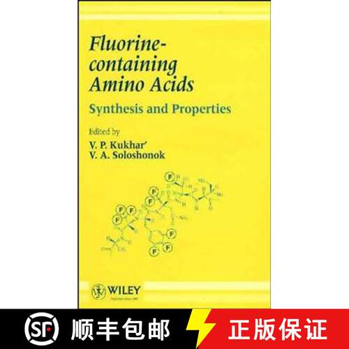 【3-4周达】精装 Flourine-Containing Amino Acids - Synthesis & Properties [Wiley化学化工] [9780471952039]