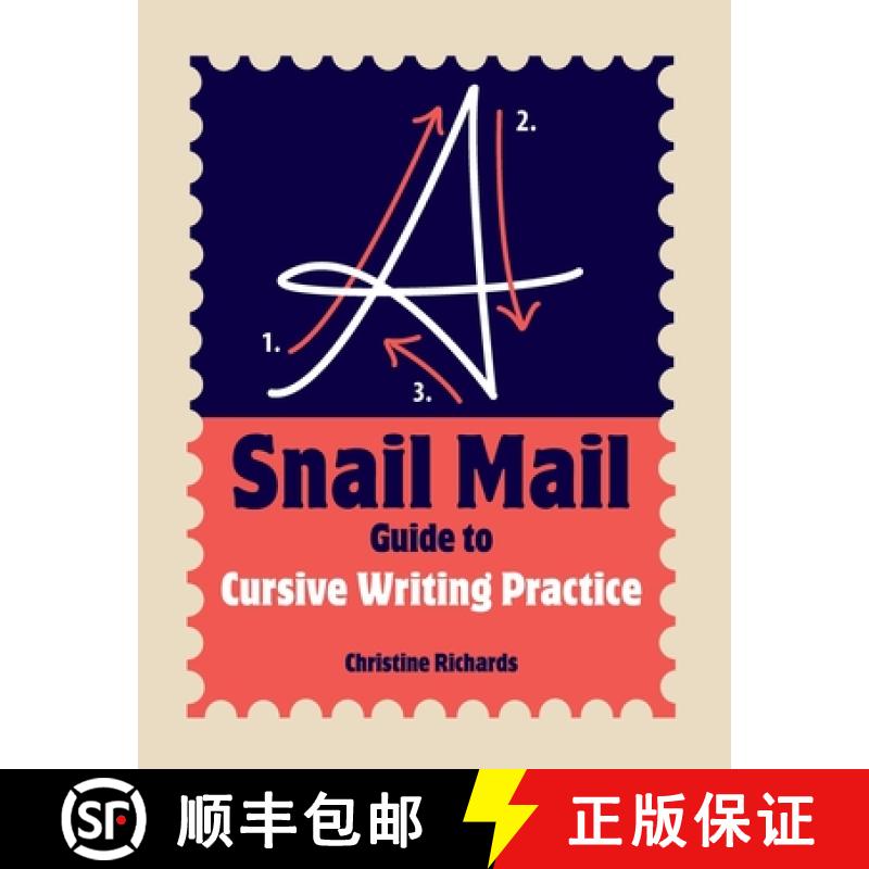 【3-4周达】A Snail Mail Guide to Cursive Writing Practice [9780578795096]