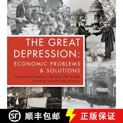 【3-4周达】The Great Depression : Economic Problems & Solutions | Interactive History | History 7th G... [9781541950627]