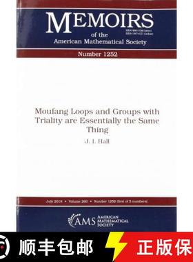 【3-4周达】Moufang Loops and Groups with Triality are Essentially the Same Thing [9781470436223]
