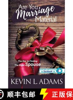 【3-4周达】Are You Marriage Material: The Key To Finding The Right Spouse [9780997431889]