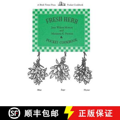 【3-4周达】Herb Pocket Cookbook: Pocket Cookbooks [9781883283100]