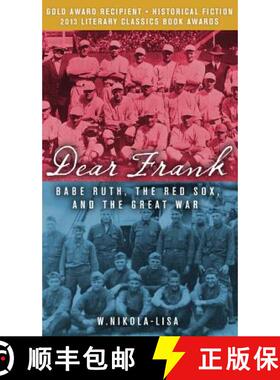 预订 Dear Frank: Babe Ruth, the Red Sox, and the Great War [9780991218394]