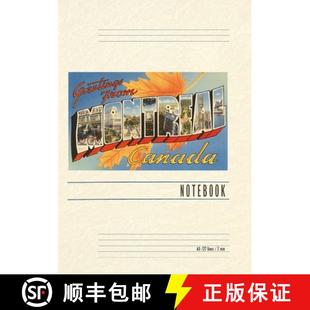 9798385404865 from 4周达 Vintage Lined Montreal Greetings Notebook Canada