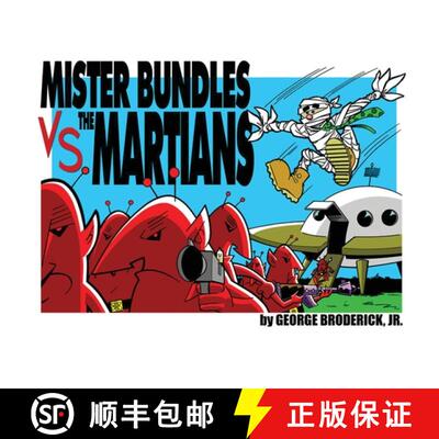 【3-4周达】Mister Bundles VS. The Martians [9781929515547]