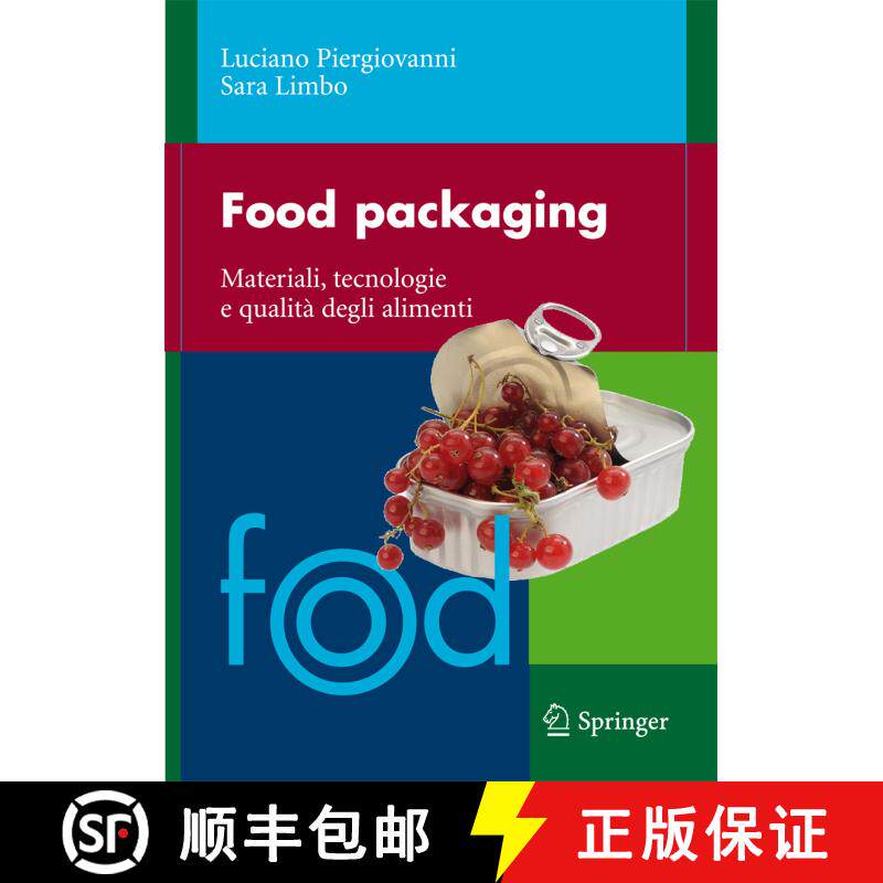 【3-4周达】Food Packaging: Materiali, Tecnologie E Qualita Degli Alimenti [9788847014565] - 实物图